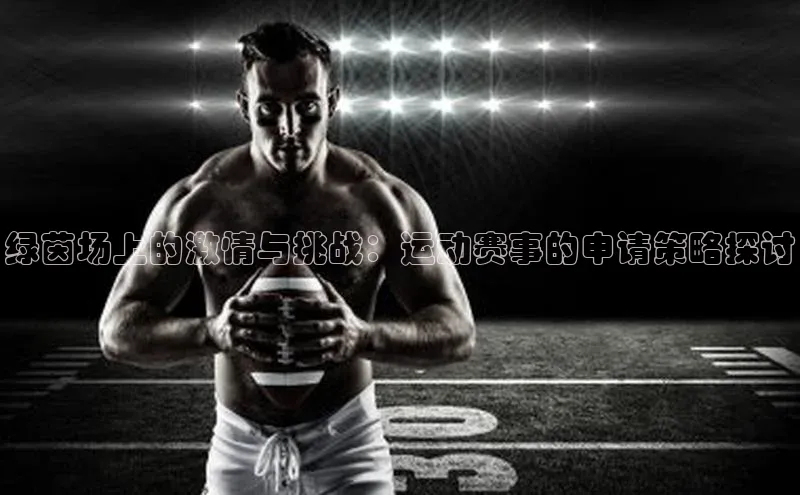 绿茵场上的激情与挑战：运动赛事的申请策略探讨